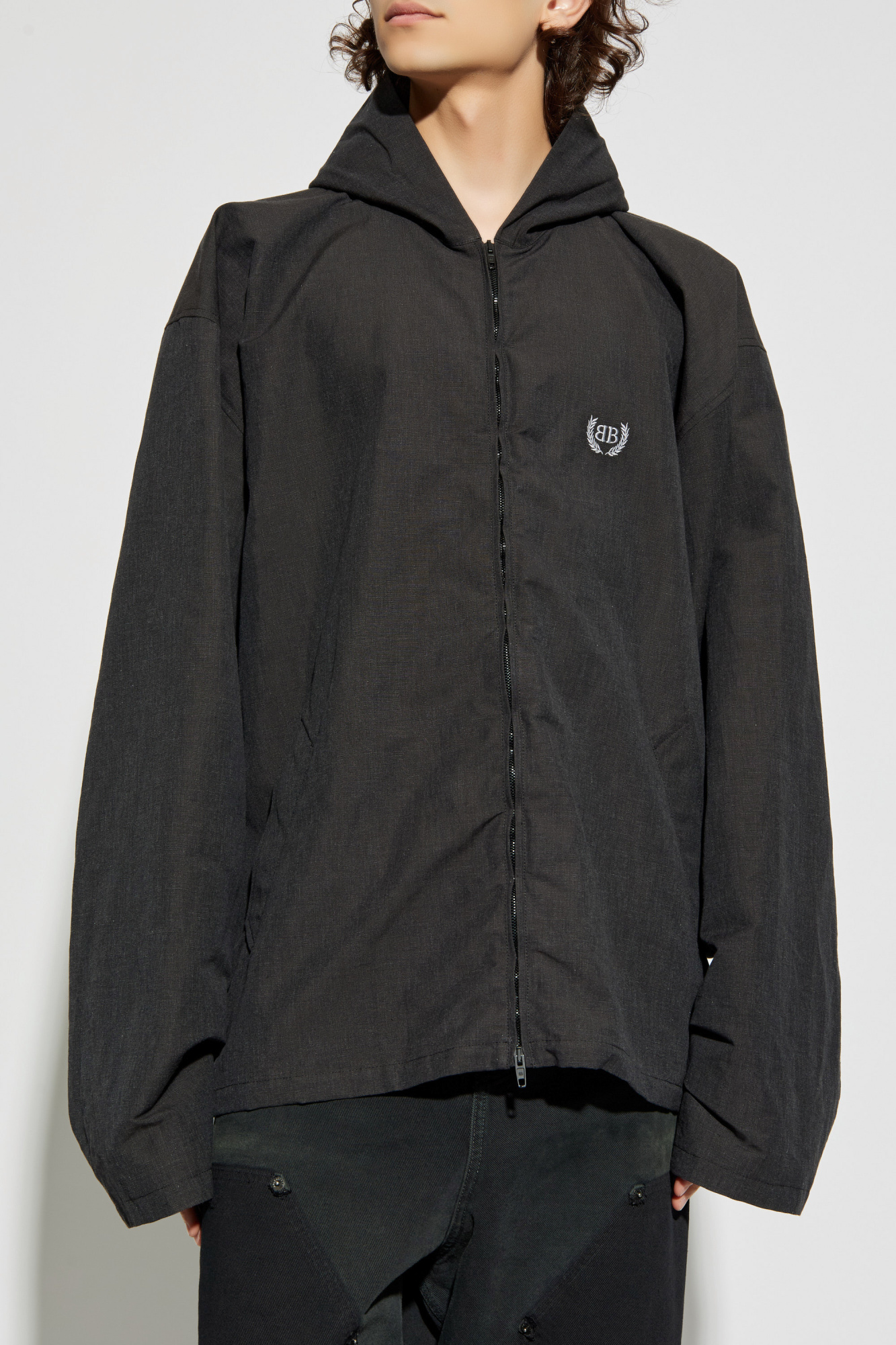 ジャケット・アウター BALENCIAGA 23ss tailored wool hoodie Balenciaga Oversize jacket with hood | Men's Clothing | Vitkac